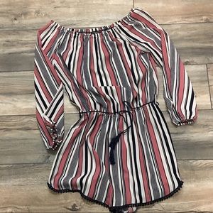 Striped Romper